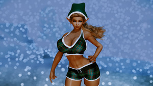 [Army] Christmas Elf Outfit