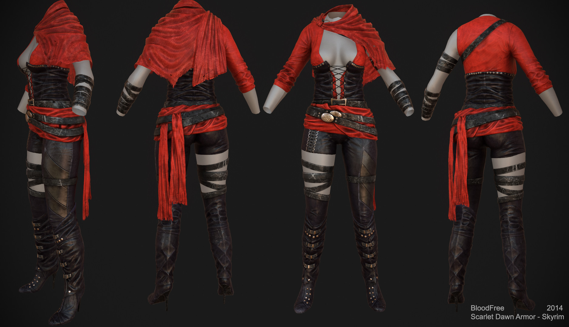 Scarlet Dawn Armor