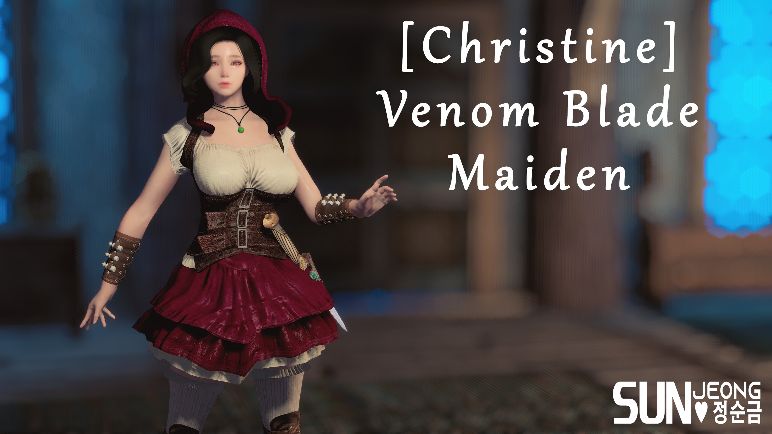 [Christine] Venom Blade Maiden Armor