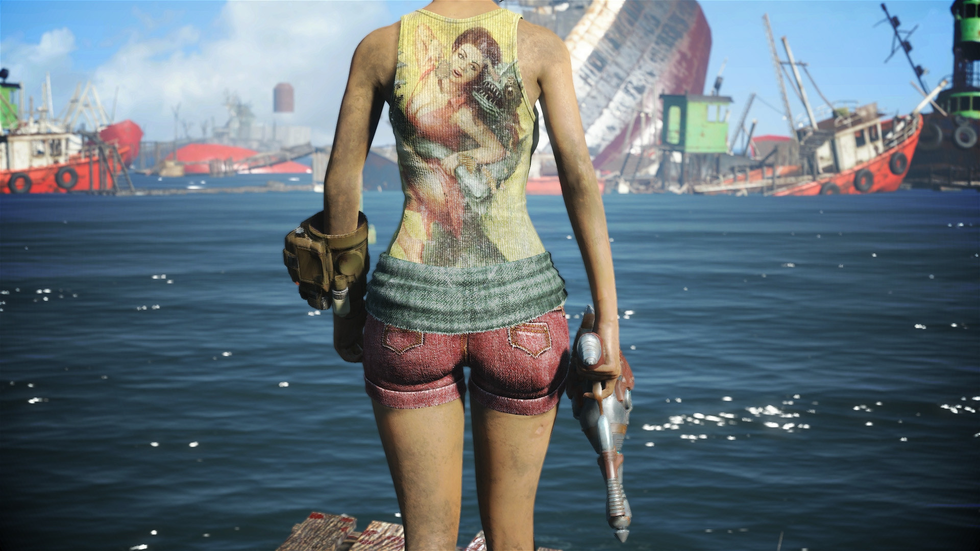 Commonwealth shorts fallout 4 фото 1