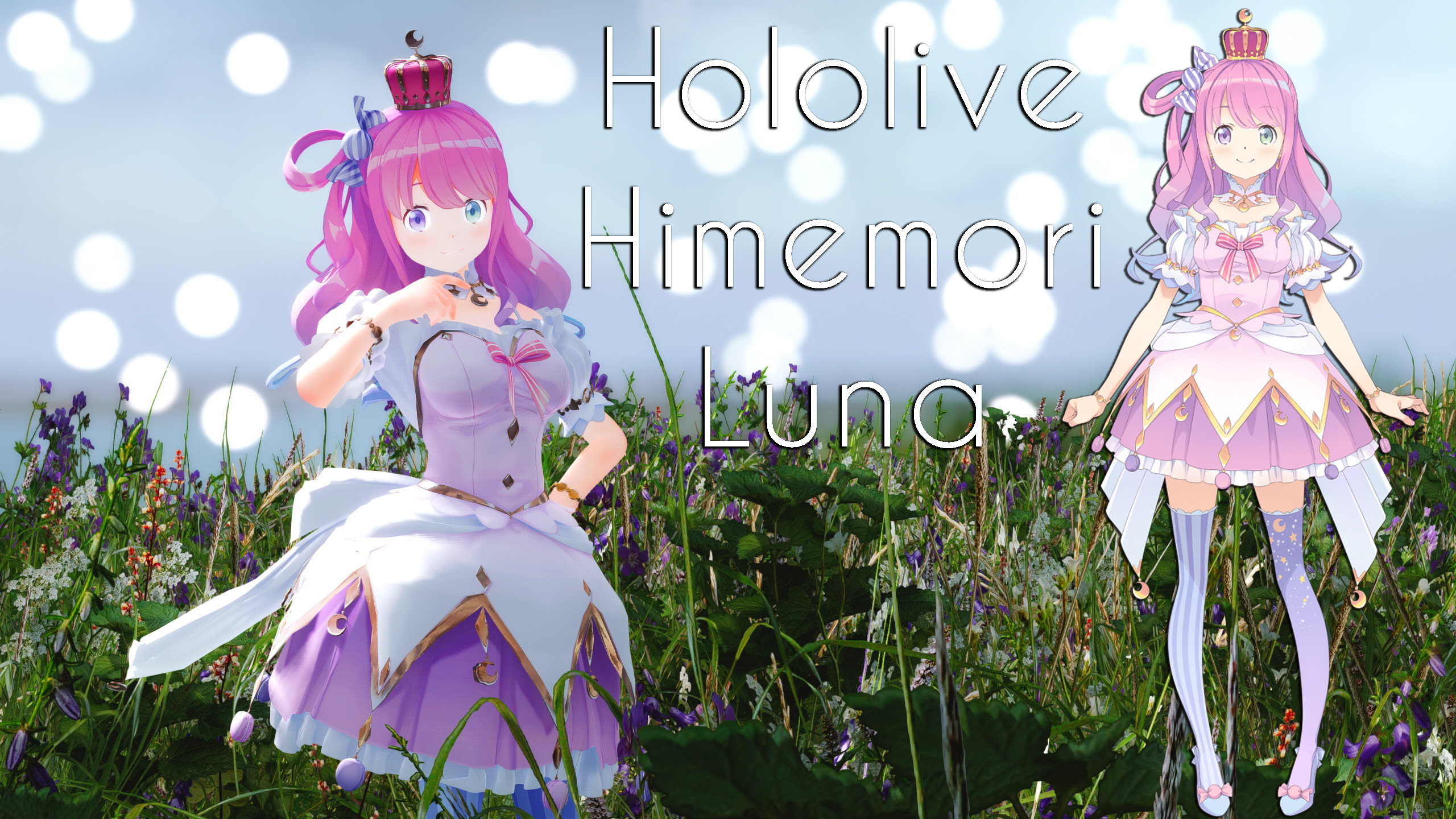 Hololive Himemori Luna Outfit