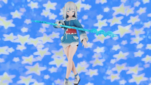 Hololive Gawr Gura Default Outfit