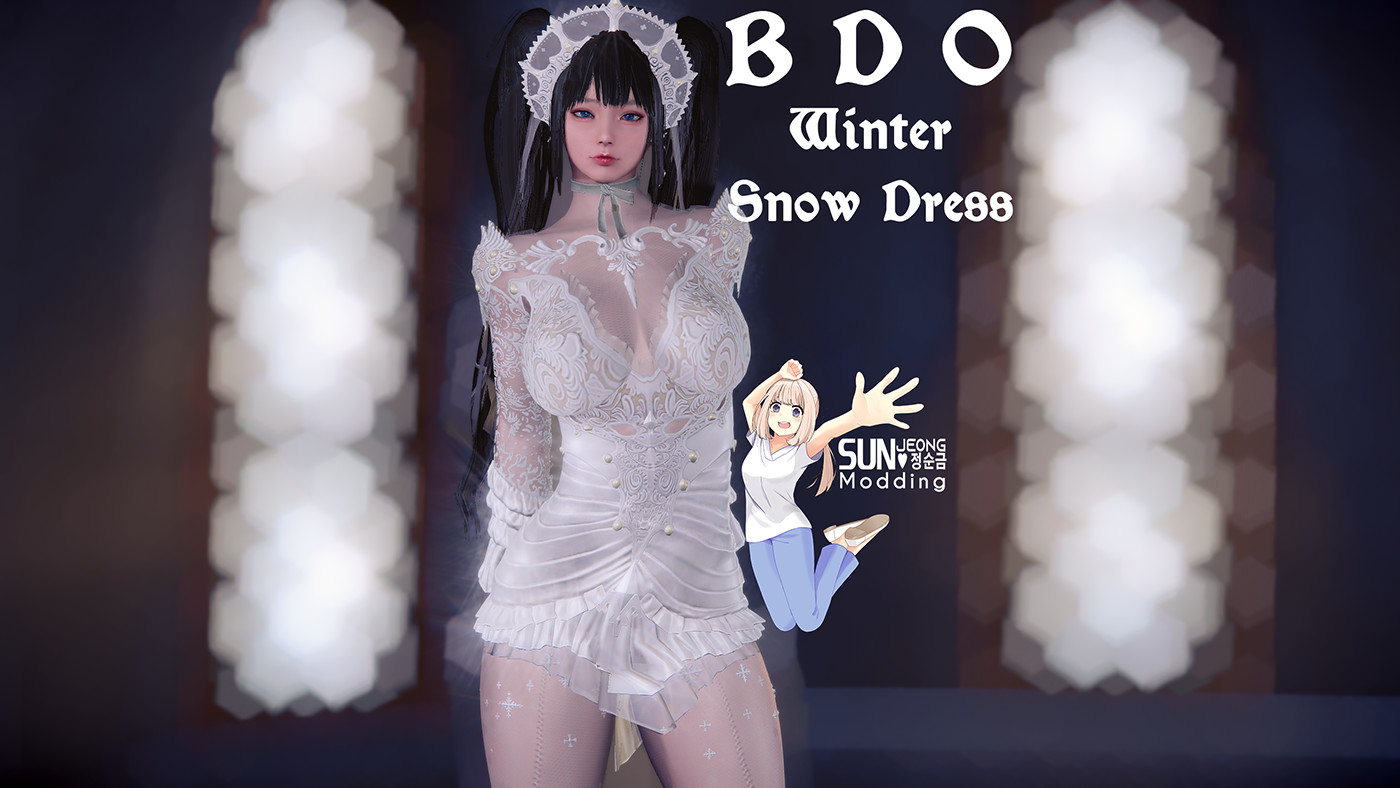 BDO Winter Snow Outfit