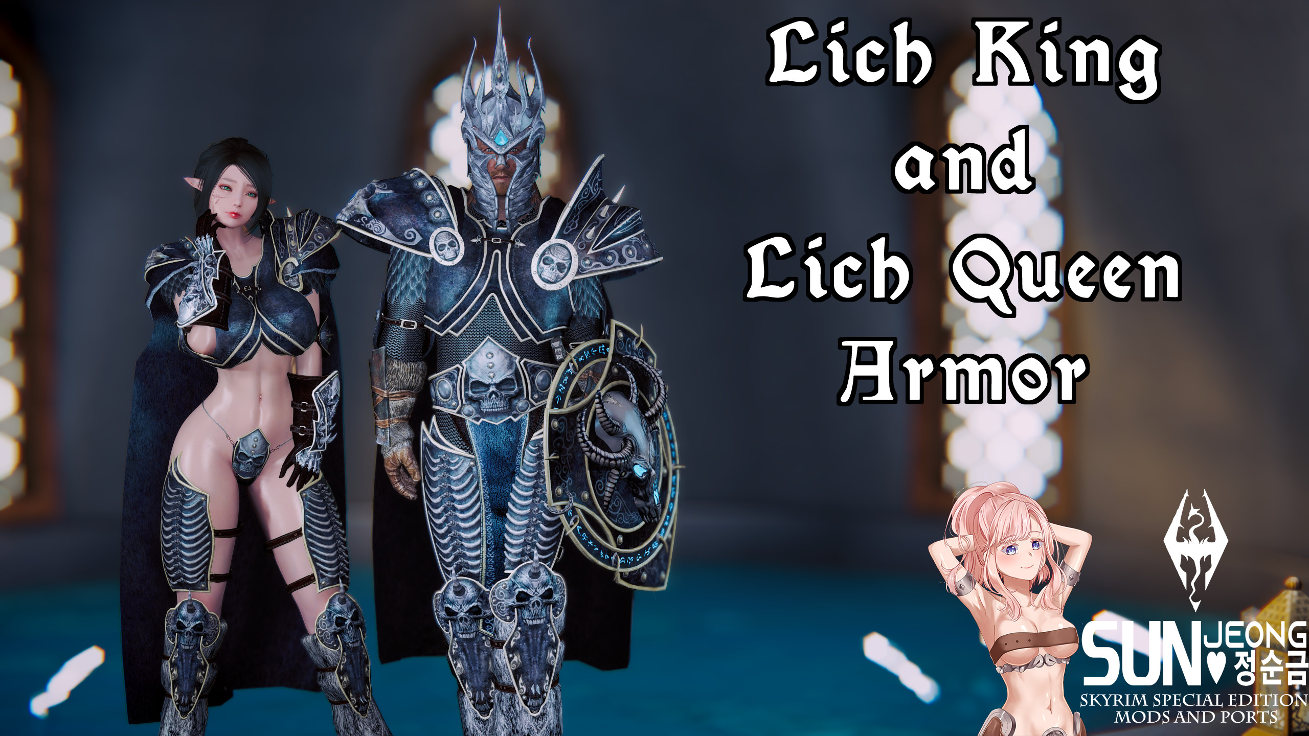 Lich King and Queen Armor