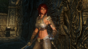 Female Blades Light Armor
