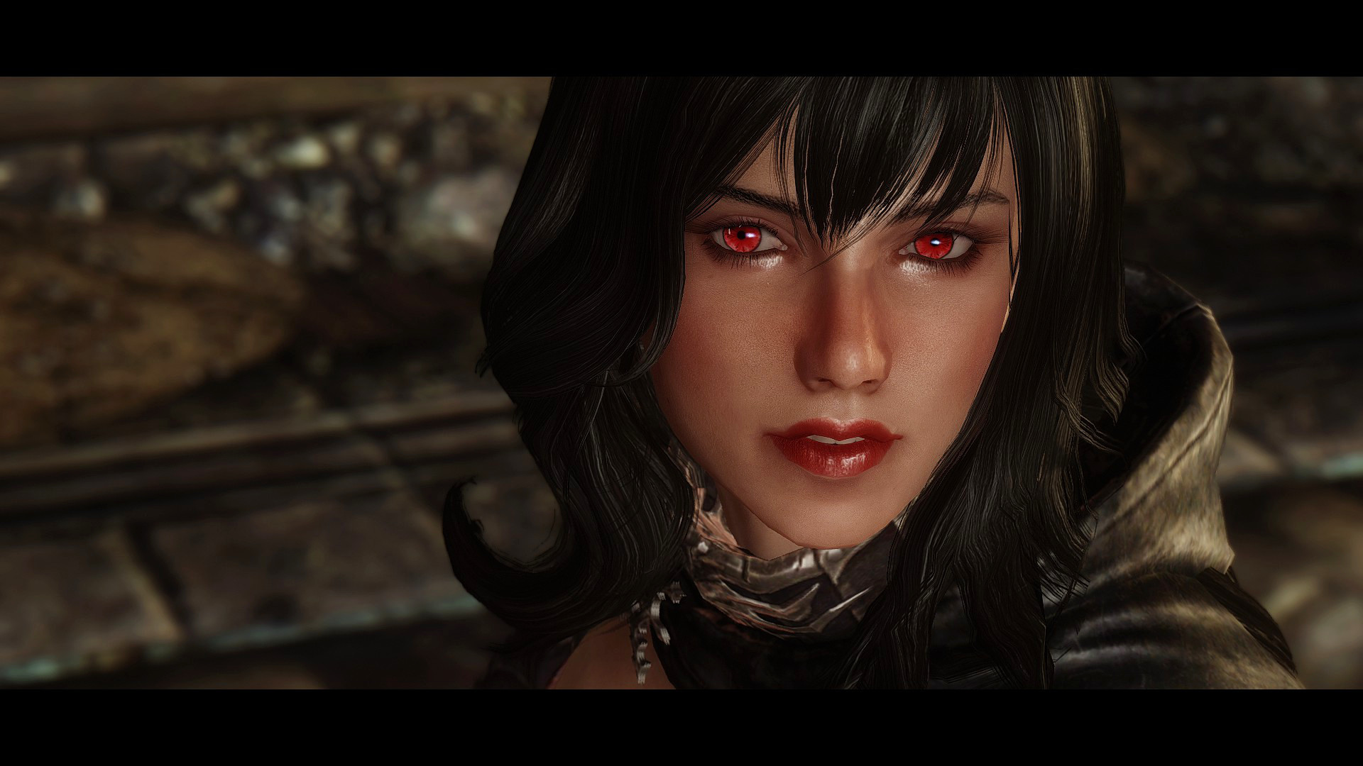 The Elder Scrolls Skyrim Rxkx22 Serana Black Hair Female Female Only