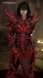 Crimson Blood Daedric Knight Set