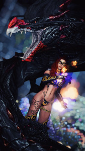 DX Celes Tarot Outfit (Witch of the Black Rose)