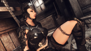 Sexy Ebony Armor Sets