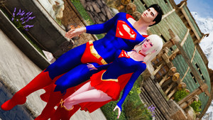 Brastia Supergirl and Power Girl Costume Collection