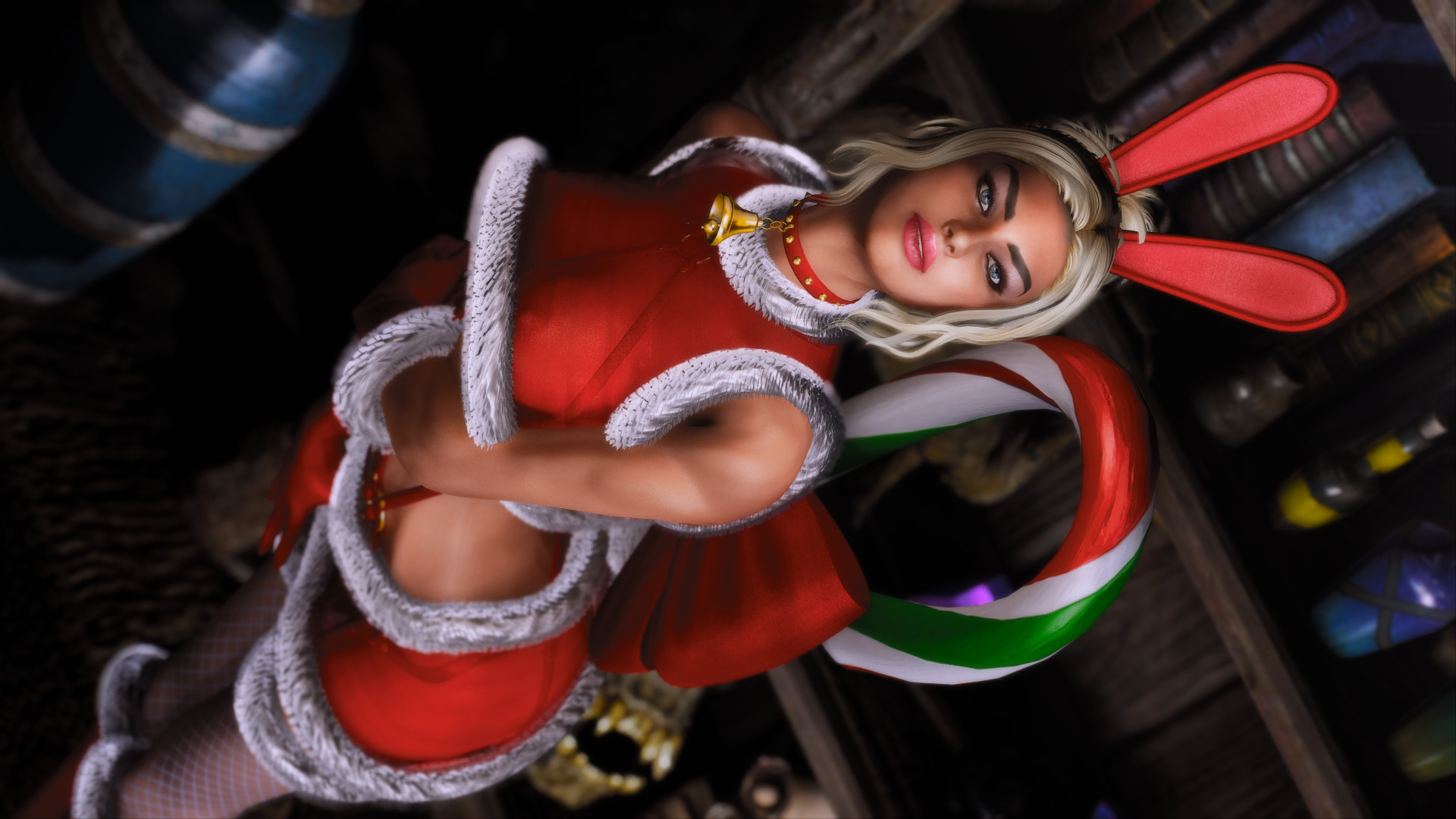 DX Christmas Bunny Outfit